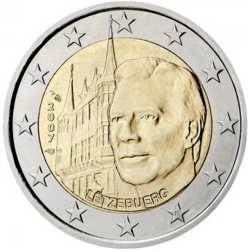 2 Euro - Luxemburgo Grand-Ducal Palace 2007
