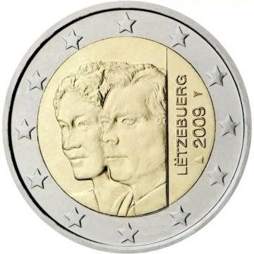 2 Euro - Luxemburgo Grand-Duchess Charlotte 2009