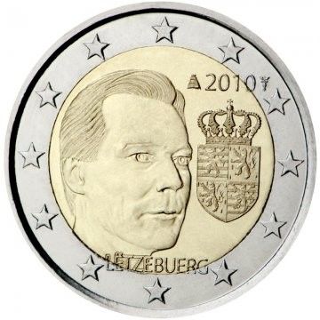 2 Euro - Luxemburgo Coat of Arms 2010