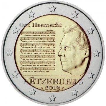 2 Euro - Luxemburgo The National Anthem 2013