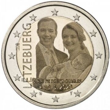 2 Euro - Luxemburgo Prince Charles 2020 - Foto