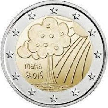 2 Euro - Malta Nature and Environment 2019