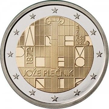 2 Euro - Joe Plečnik 2022