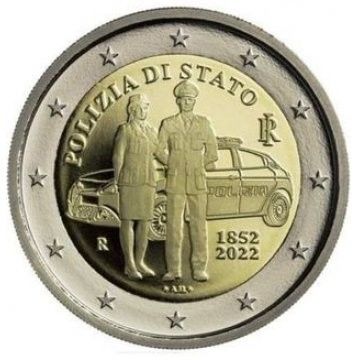 2 Euro - Italian National Police