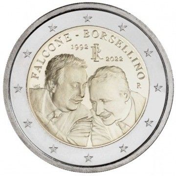 2 Euro - G. Falcone e P. Borsellino 2022