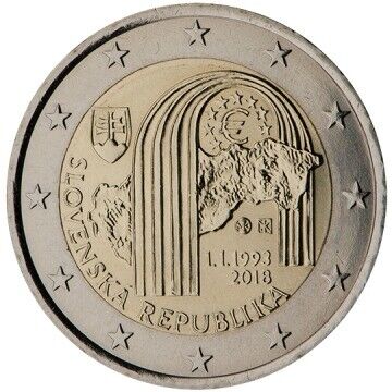 2 Euro - Slovak Republic 2018