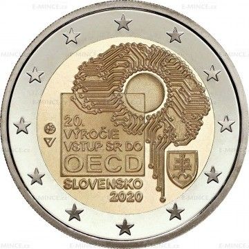 2 Euro - Eslováquia OECD 2020