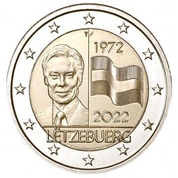 2 Euro - Luxemburgo 2022 - FLAG