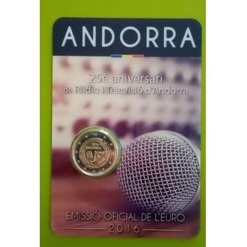 2 Euro - Radio and Television of Andorra 2016