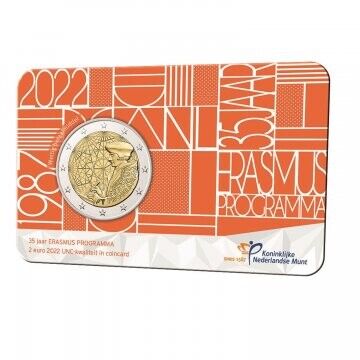 2 Euro Erasmos Holanda - Coincard