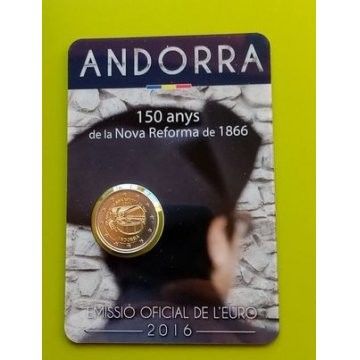 2 Euro - New Reform 1866  2016