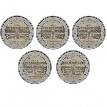 2 Euro - Brandenburg 2020 ADFGJ