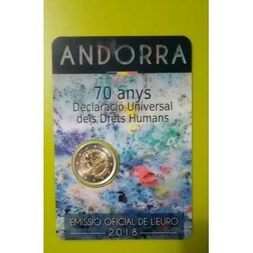 2 Euro - Declaration of Human Rights 2018