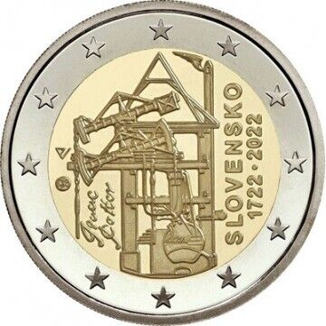 2 Euros - Maquina a Vapor 2022