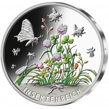 5 Euro 2022 - Reino dos insetos UNC