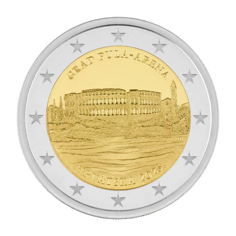 2 Euros - Grad Pula Arena 2025 - UNC