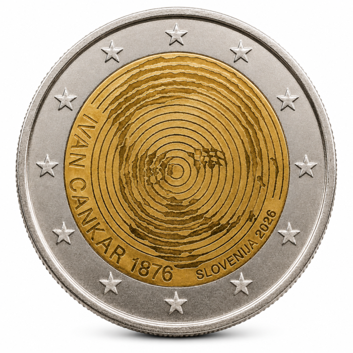 2 Euro - Ivan Cankar 2026