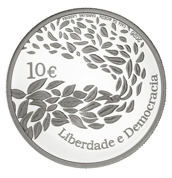 10 Euros 2026 - Liberdade e Democracia + UNC