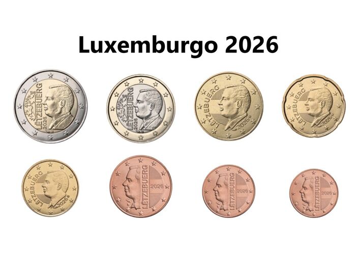 Serie UNC Luxemburgo 2026