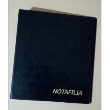 Capa Preta A5, com 12 Folhas para notas.