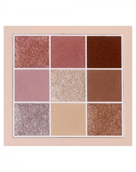 A paleta de sombras Pure Beauty contém 9 sombras mate e brilhantes com textura cremosa e fácil de aplicar.  A sua fórmula contém 94% de ingredientes naturais , incluindo amido de tapioca. 