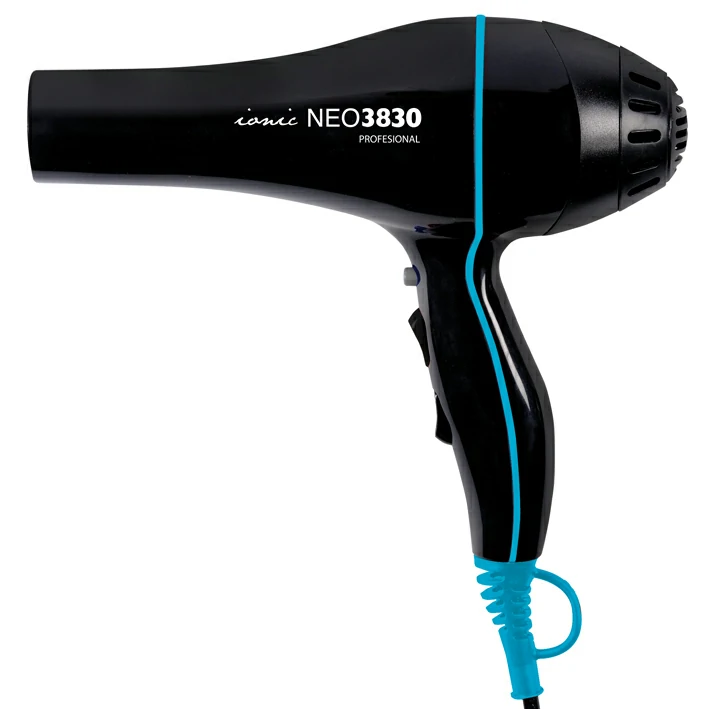 Eurostil Secador Iónico Neo Profissional 3830. Secador profissional iónico com potência 2000W, ideal para ser utilizado em salões de cabeleireiro.