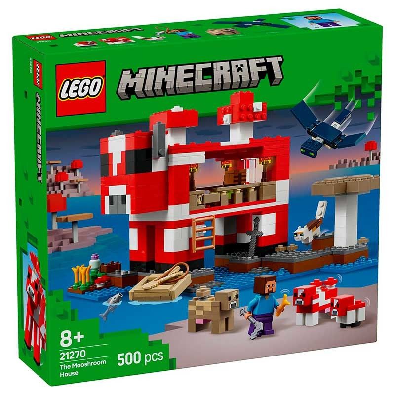 LEGO® Minecraft®: The Mooshroom House (21270)