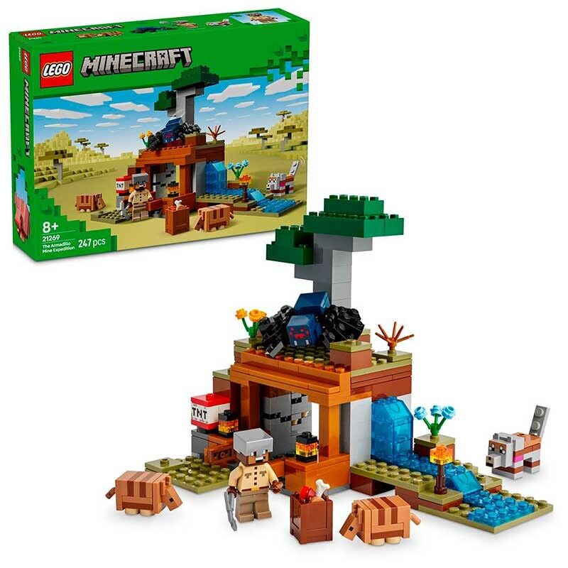 LEGO® Minecraft®: The Armadillo Mine Expedition (21269)