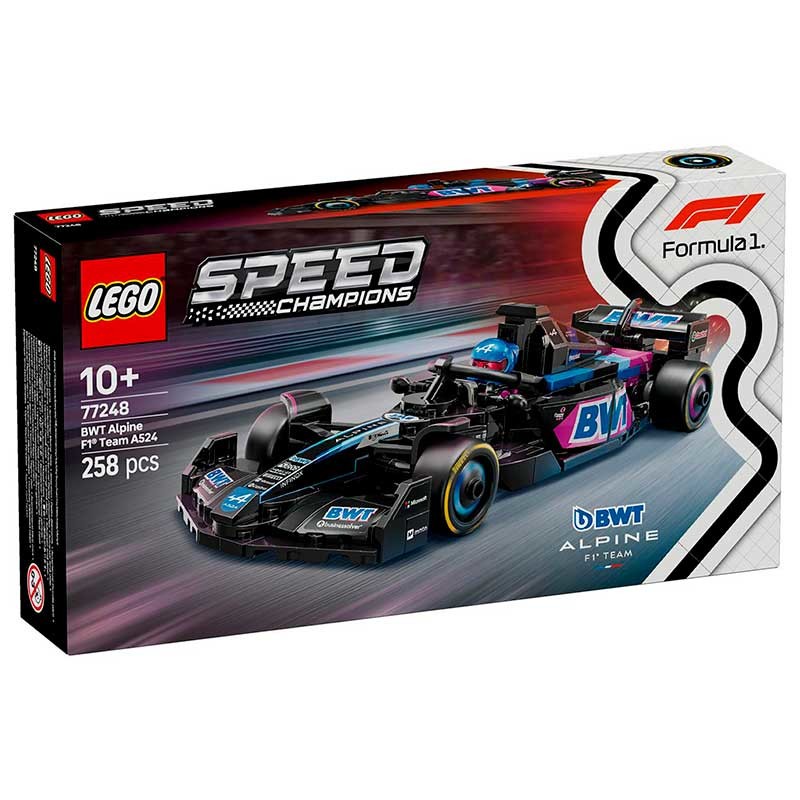 LEGO® Speed Champions: BWT Alpine F1® Team A524 Race Car (77248) 2
