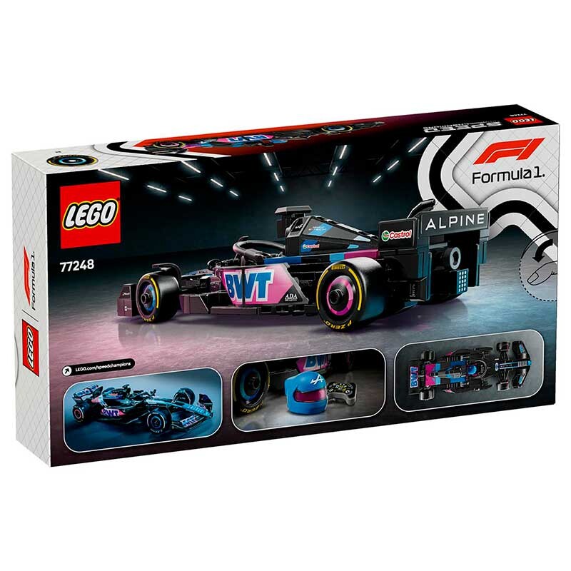 LEGO® Speed Champions: BWT Alpine F1® Team A524 Race Car (77248) 3