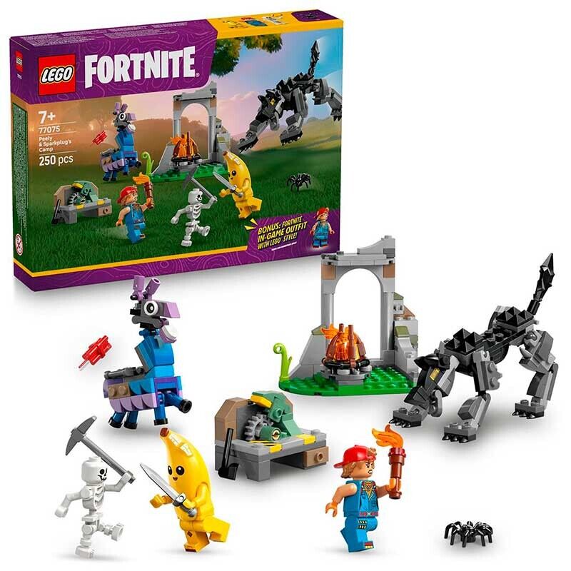 LEGO® Fortnite®: Peely & Sparkplug’s Camp (77075)