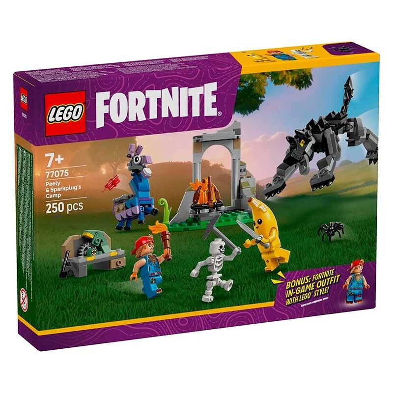 LEGO® Fortnite®: Peely & Sparkplug’s Camp (77075)