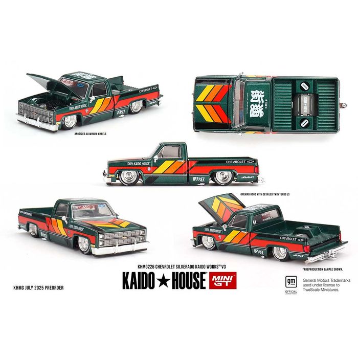 Kaido House Mini GT Chevrolet Silverado Kaido Works V3 1/64 (226)