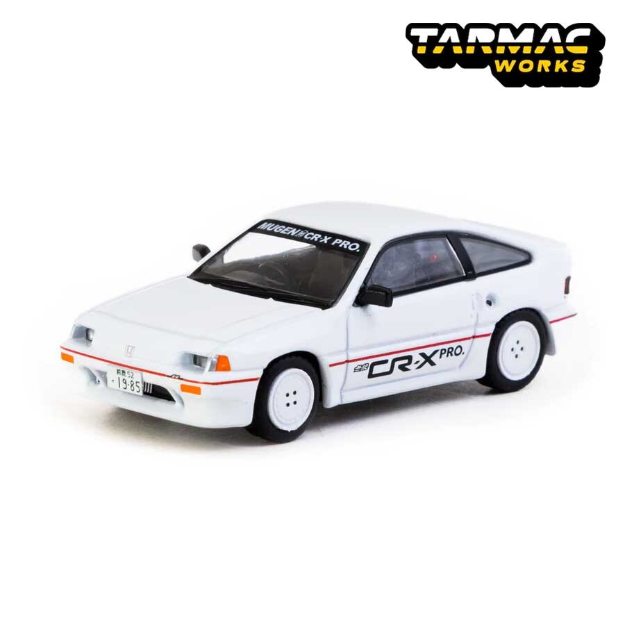 TARMAC WORKS Honda Ballade Sports MUGEN CR-X PRO White 1/64 (PR640255) 1