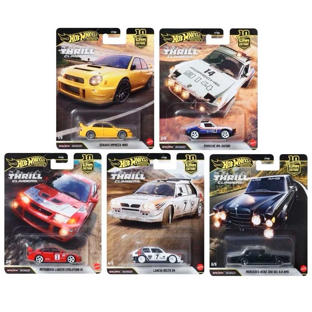 Hot Wheels Premium Car Culture 2026 Thrill Climbers 1/64 (FPY86) 0