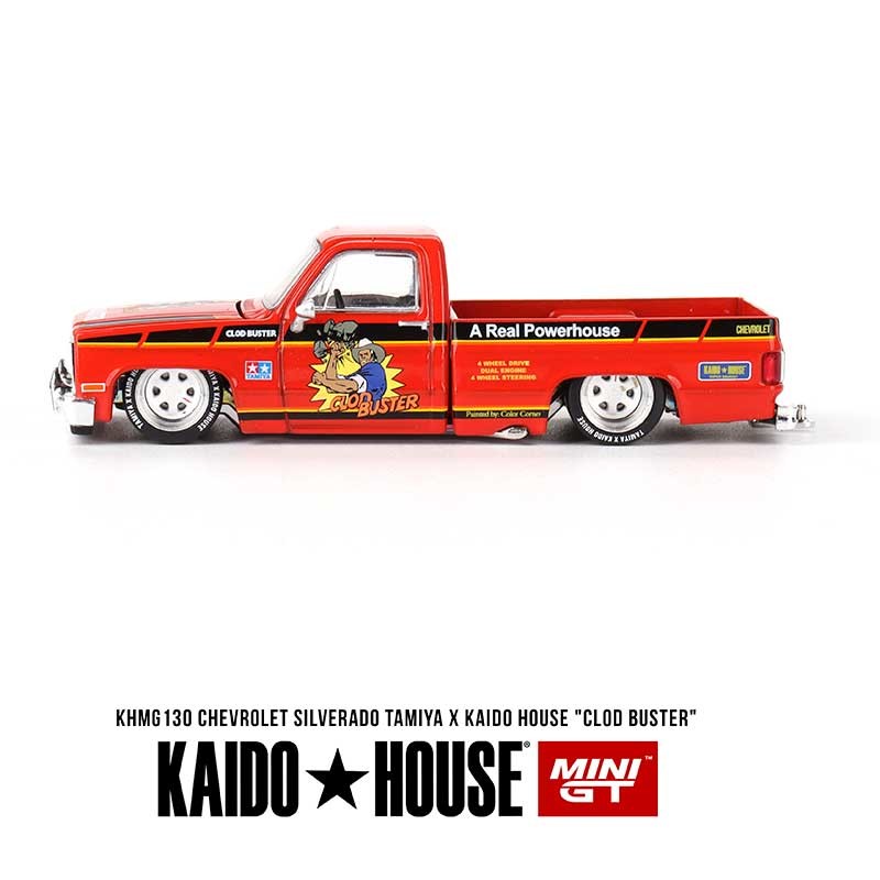 Kaido House MINI GT Chevrolet Silverado TAMIYA x KAIDO HOUSE "Clod Buster" 1/64 (130) 3