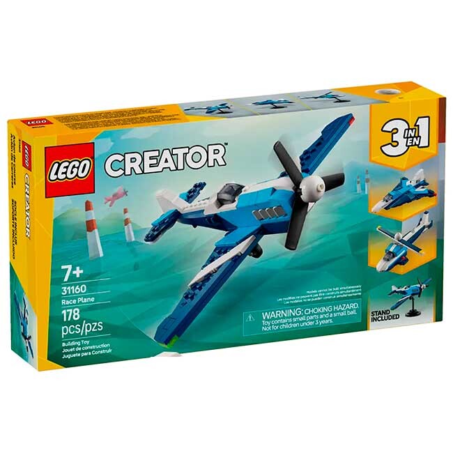 LEGO® Creator: Aircraft: Race Plane 3 in 1 (31160) 0