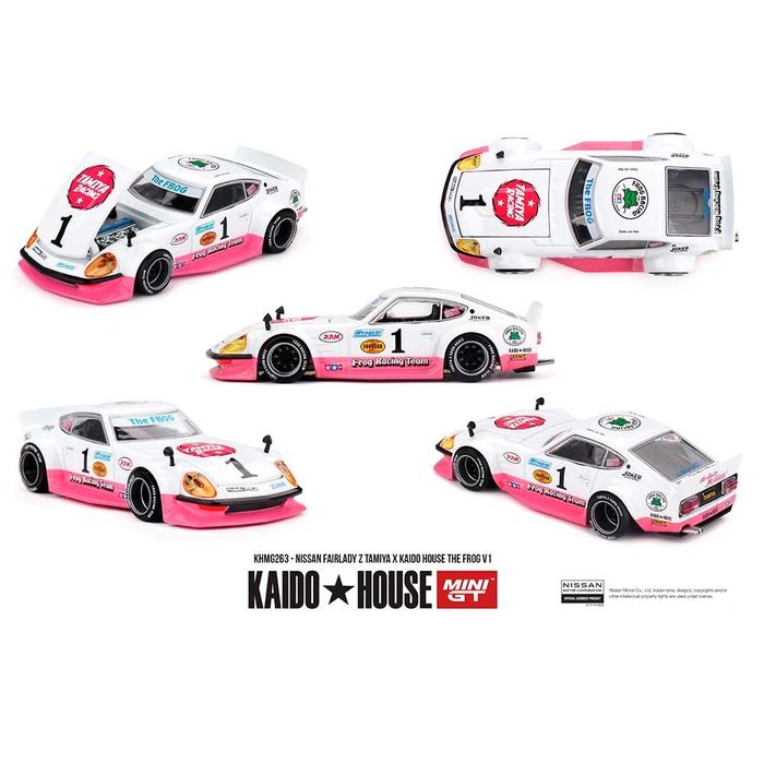 Kaido House MINI GT Nissan Fairlady Z TAMIYA x KAIDO HOUSE The FROG V1 1/64 (263)