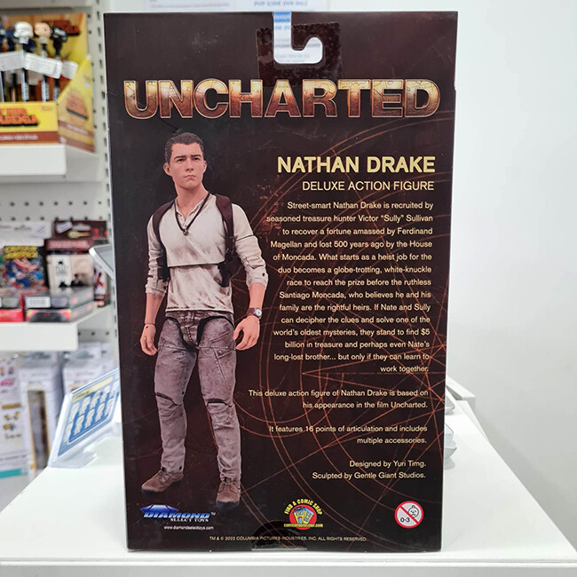 Diamond Select Uncharted Deluxe Action Figure Nathan Drake