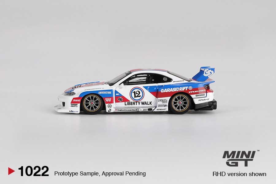 MINI GT Nissan LB-Super Silhouette S15 SILVIA GARASIDRIFT x LBWK 2025 1/64 (1122) 2