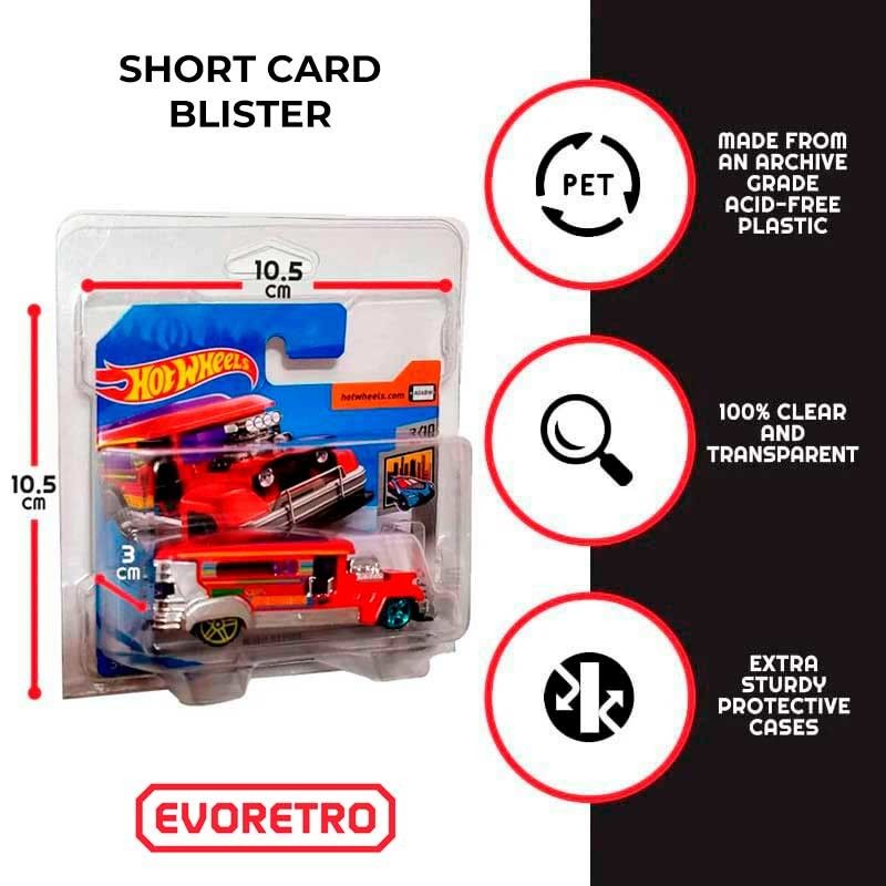 Hot Wheels Evoretro Blisters Short Card Mainline 1/64