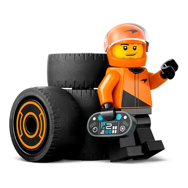 LEGO® City: F1® Driver with McLaren Race Car (60442) 3