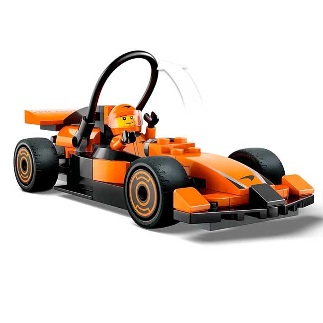 LEGO® City: F1® Driver with McLaren Race Car (60442) 2