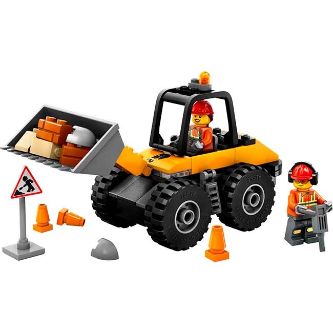 LEGO® City: Yellow Construction Wheel Loader (60450) 2