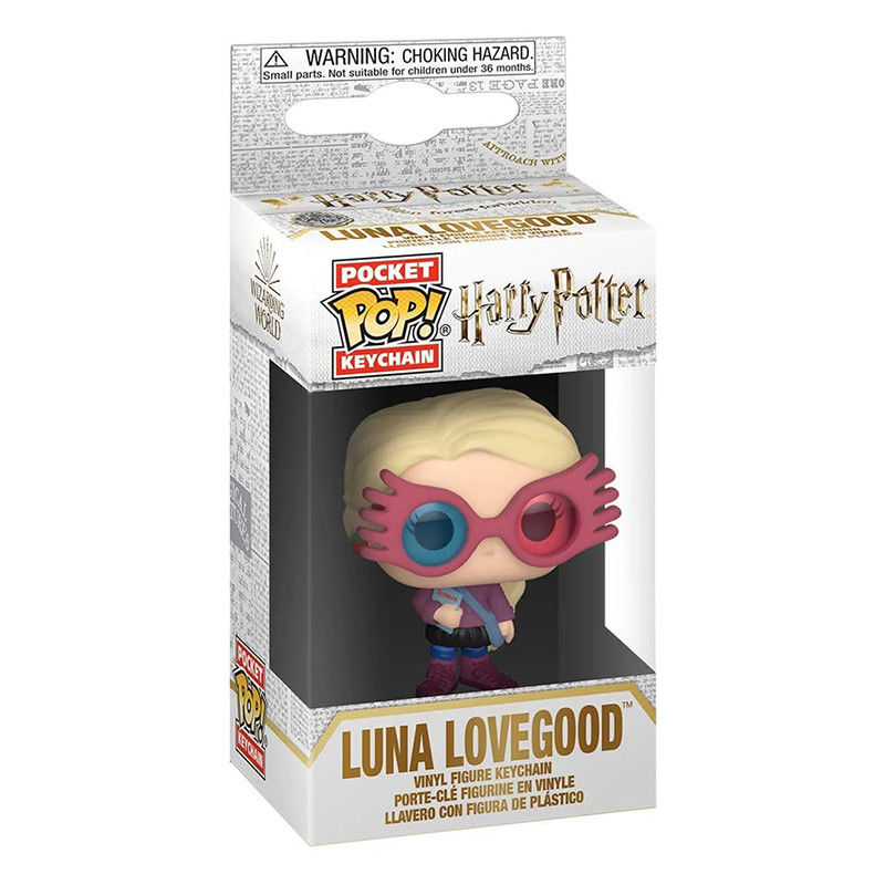 Funko Pocket Pop Keychain Harry Potter Luna Lovegood with Glasses