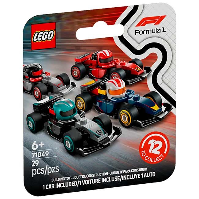 LEGO® Lego Minifigures: Formula 1® Collectible Race Cars (71049) 0