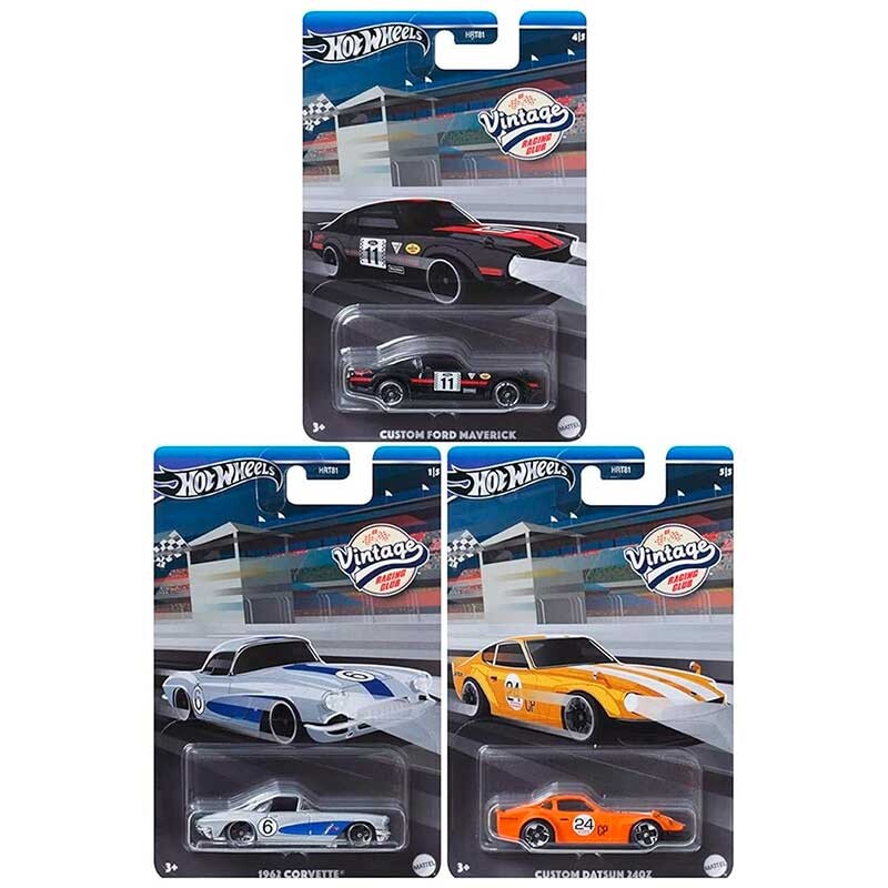 Hot Wheels 24 Vintage Racing Club 1/64 (HRT81) 0