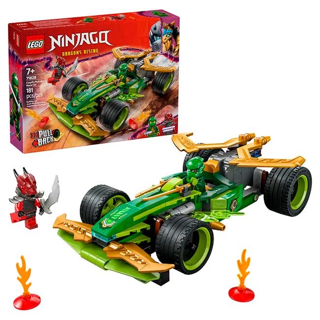 LEGO® NINJAGO®: Lloyd’s Pull-Back Race Car (71828) 0
