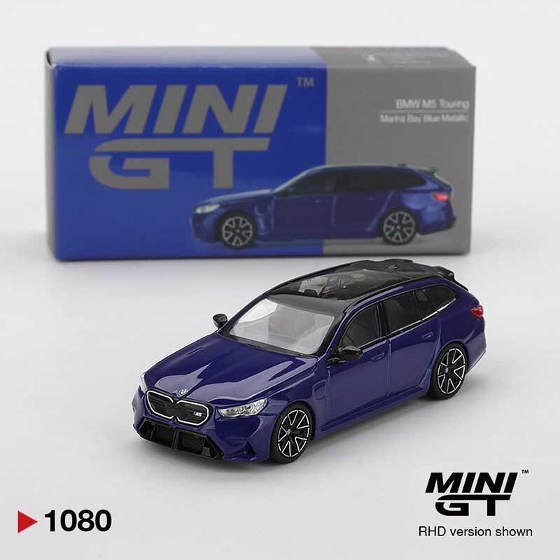 MINI GT BMW M5 Touring Marina Bay Blue Metallic LHD 1/64 (1080) 3