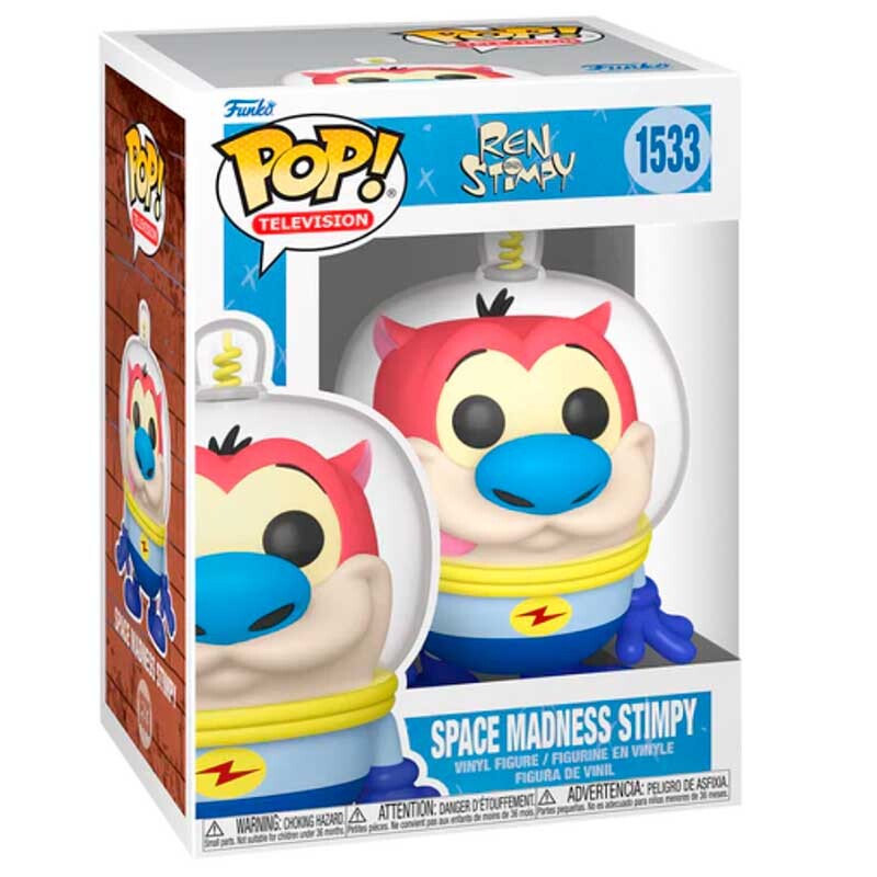Funko Pop Ren and Stimpy Space Madness Stimpy #1533 0